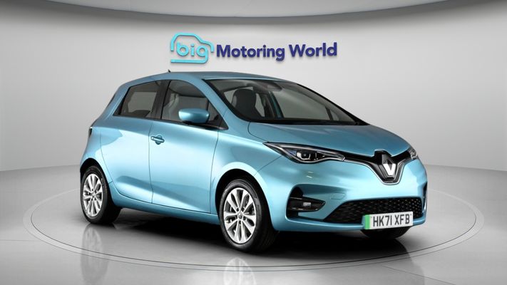 RENAULT ZOE 2021 R135 EV50 52KWH ICONIC AUTO 5DR RAPID CHARGE GREAT 288.00 19,543...