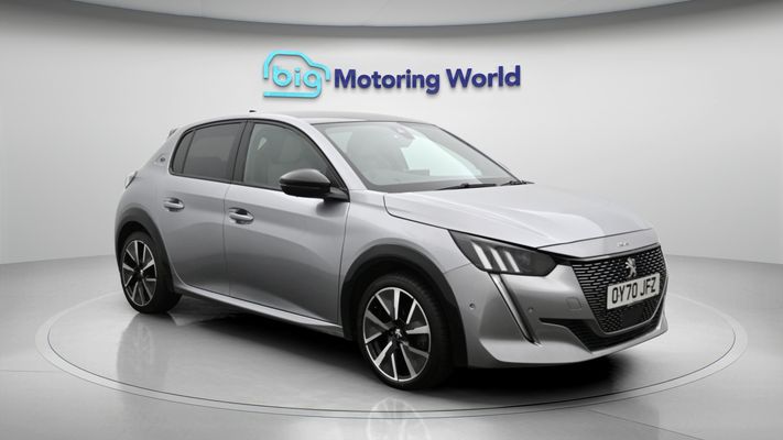 PEUGEOT 208 2020 50KWH GT AUTO 5DR AVERAGE SAVING 35,579 MILES AUTOMATIC ELECTRIC 232...