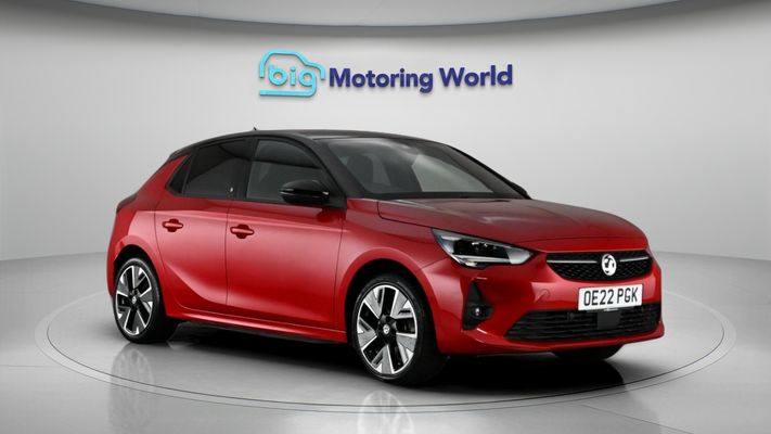 VAUXHALL CORSA ELECTRIC 2022 50KWH SRI PREMIUM AUTO 5DR AVERAGE SAVING 37,617 MILES AUTOMATIC...