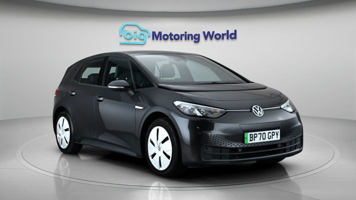 VOLKSWAGEN ID.3 2020 PRO PERFORMANCE 58KWH LIFE AUTO 5DR GOOD 105.00 38,591 MILES AUTOMATIC...