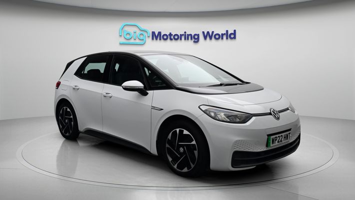 VOLKSWAGEN ID.3 2022 PRO PERFORMANCE 58KWH LIFE AUTO 5DR AVERAGE SAVING 71,045 MILES AUTOMATIC...