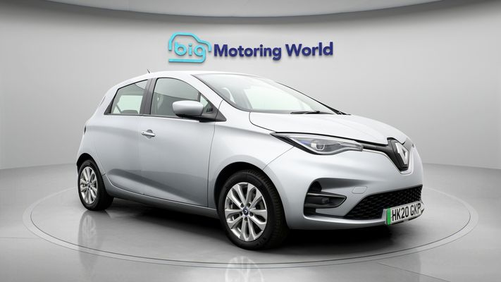 RENAULT ZOE 2020 R135 52KWH ICONIC AUTO 5DR I, RAPID CHARGE AVERAGE SAVING 41,801...