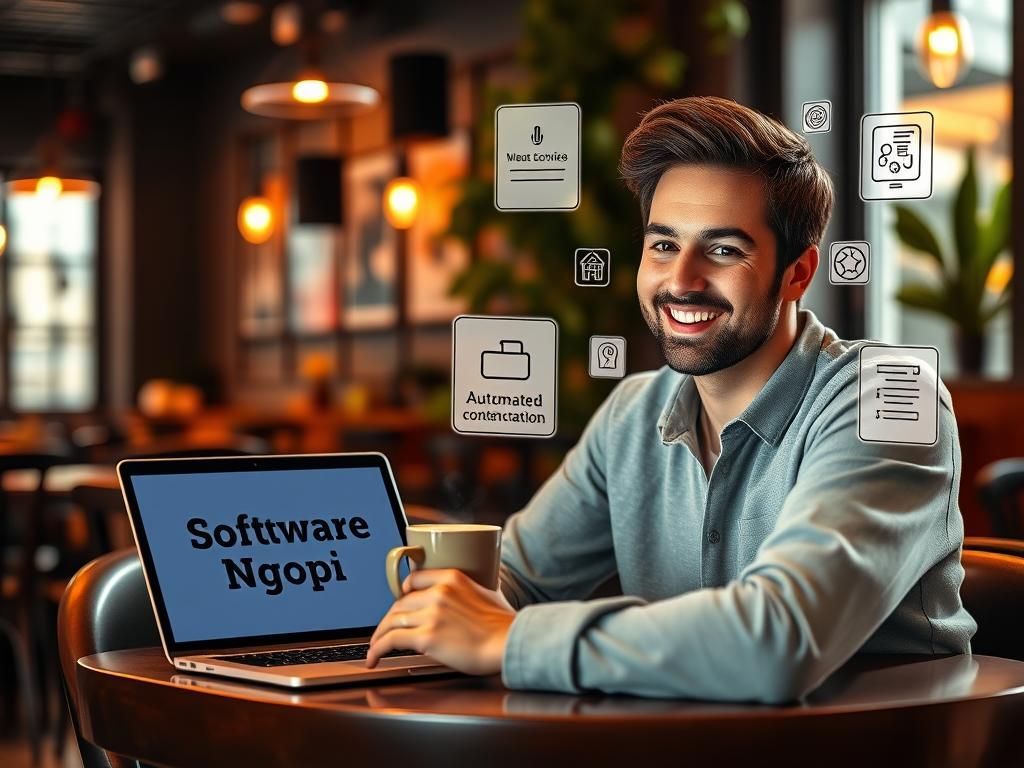 Software Ngopi, bikin konten blog otomatis, mudah, cepat