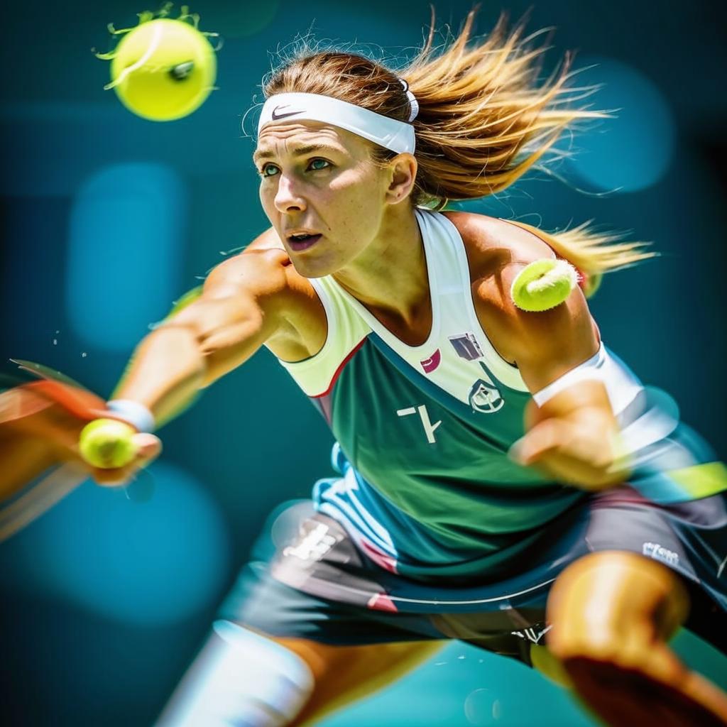 Jannik Sinner slaat een krachtige forehand tijdens een tenniswedstrijd