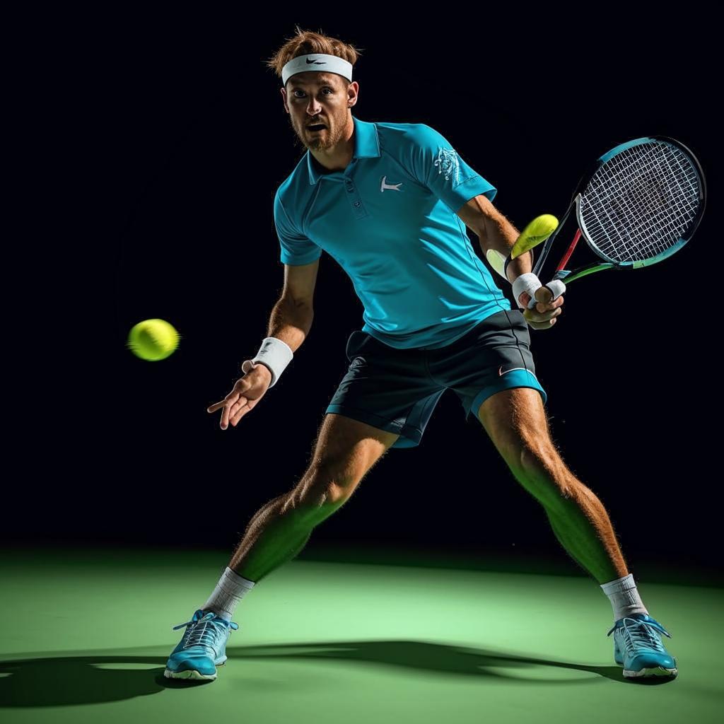 Jannik Sinner showcasing his distinct and effective playing style on the tennis court