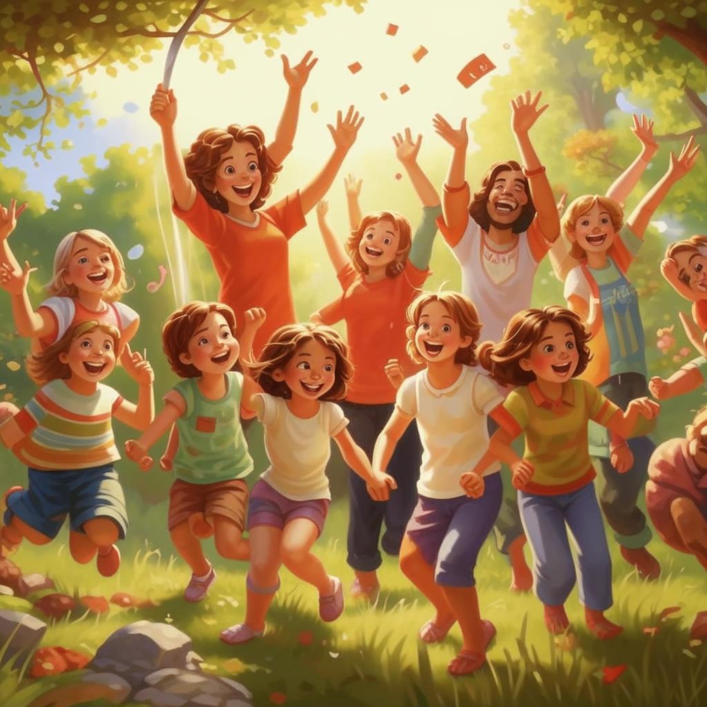 Menanamkan Nilai-Nilai Kristiani Melalui Permainan dan Aktivitas Anak-anak terlibat dalam permainan dan aktivitas yang menanamkan nilai-nilai Kristiani