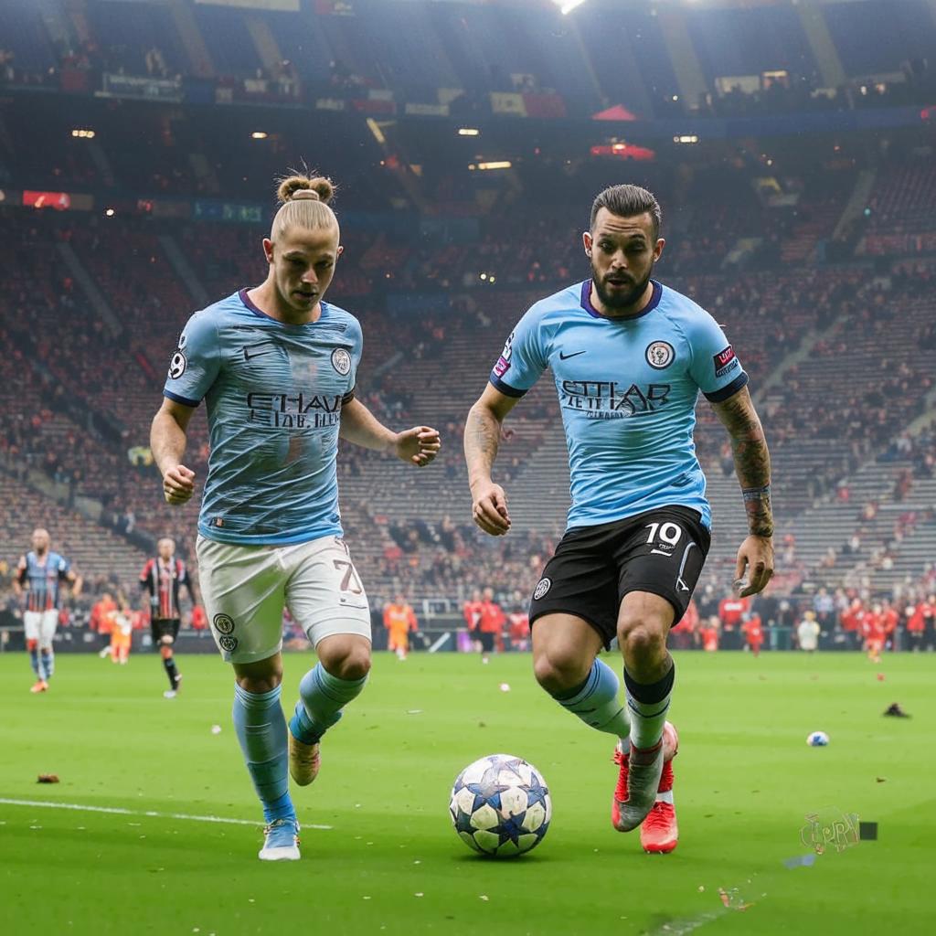 PSG en Manchester City sal teen mekaar speel in die Kampioeneliga. Die wedstryd sal 'n spannende stryd wees tussen twee van die beste spanne in die wêreld.