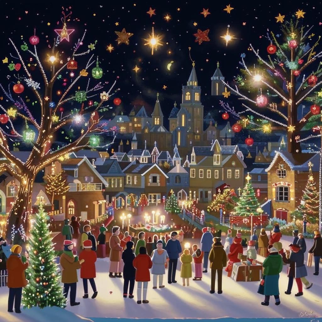 Keajaiban Seni Natal 2024: Kolaborasi Artis Menghadirkan Pesona Natal Kolaborasi artis menciptakan karya seni yang merayakan keajaiban dan sukacita Natal 2024