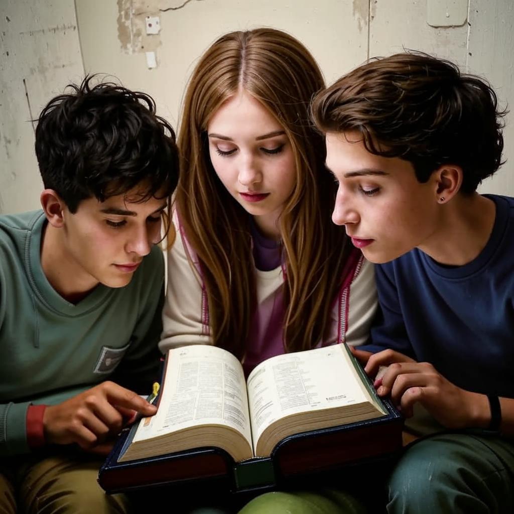 Pengaruh Penting Pembelajaran Alkitab Bagi Remaja Kristen Remaja Kristen membaca dan mempelajari Alkitab untuk pertumbuhan rohani dan bimbingan hidup