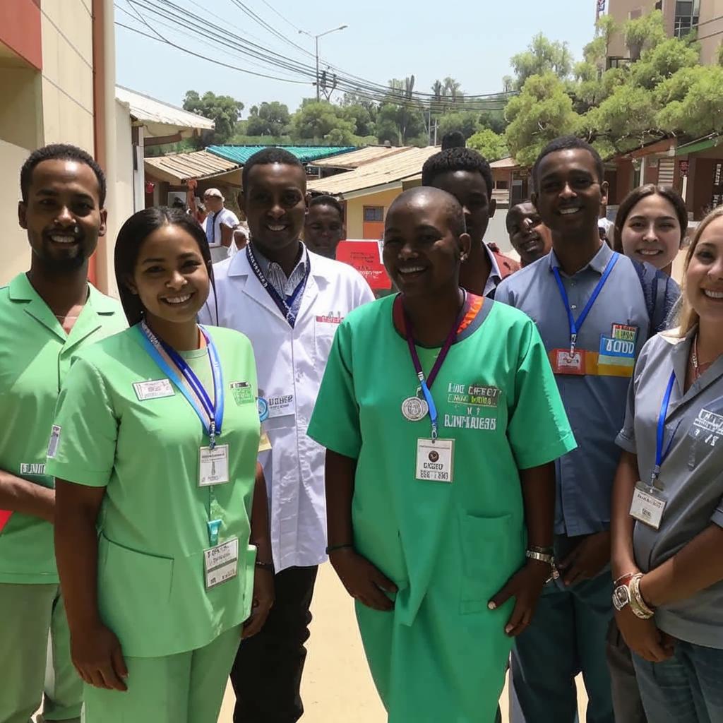 Health Development Officers: Critical Roles in USAID's Global Health Initiatives USAID Health Development Officers working with local communities to improve health outcomes