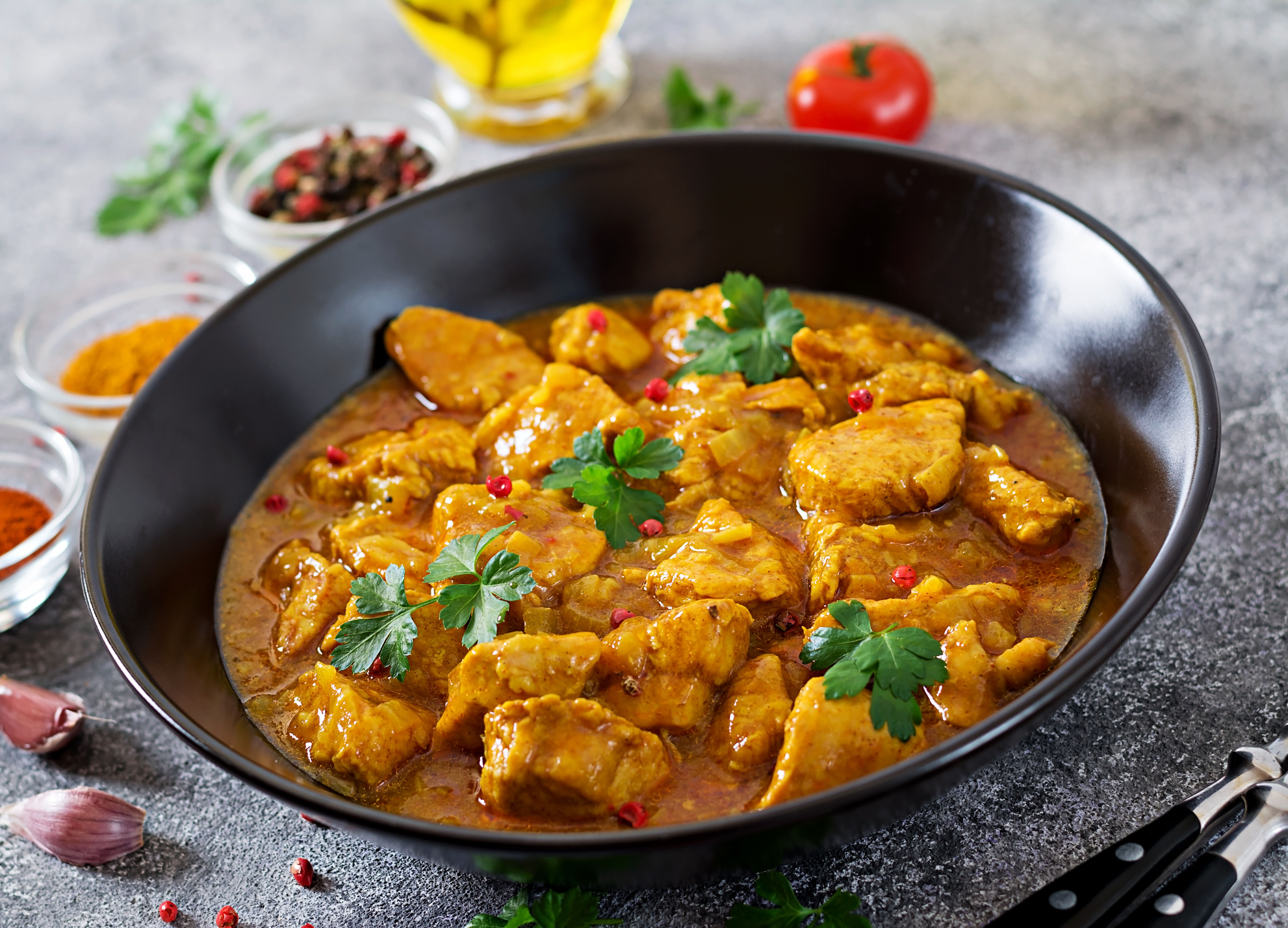 Bethesda Curry Kitchen Best Indian Food Order Online   Curry With Chicken Onions Indian Food Asian Cuisine 