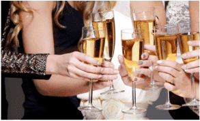 Champagne flutes