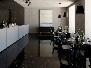 Kitchen Porcelain Slabs and Tiles by Aximer, Design Ideas and Collections for UAE