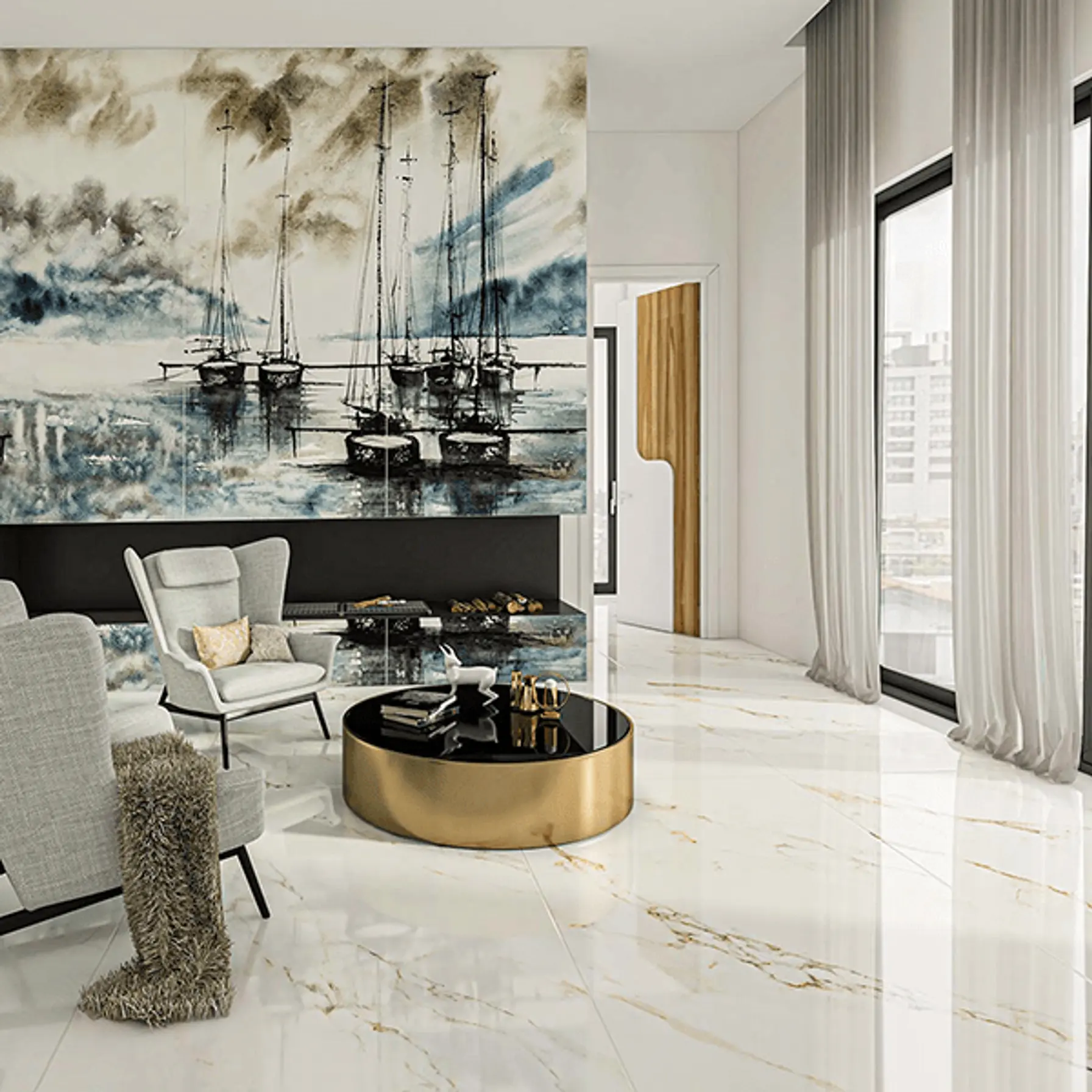 Aximer's Porcelain Decorative Slabs and United Arab Emirates Hot Weather Challenges