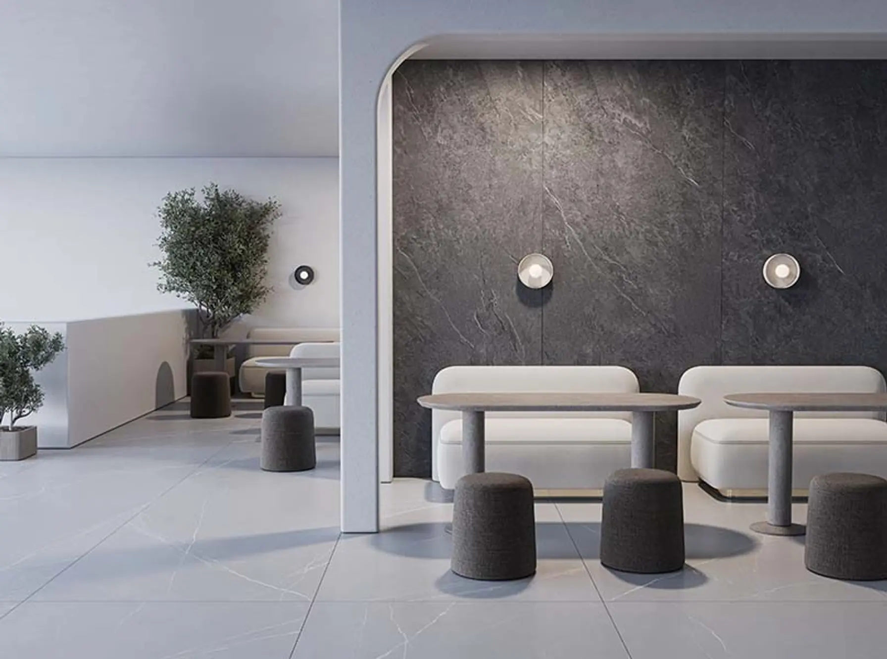 Aximer’s Ceramic Porcelain Tiles & Slabs Fit-Out in Interior Design for the UAE