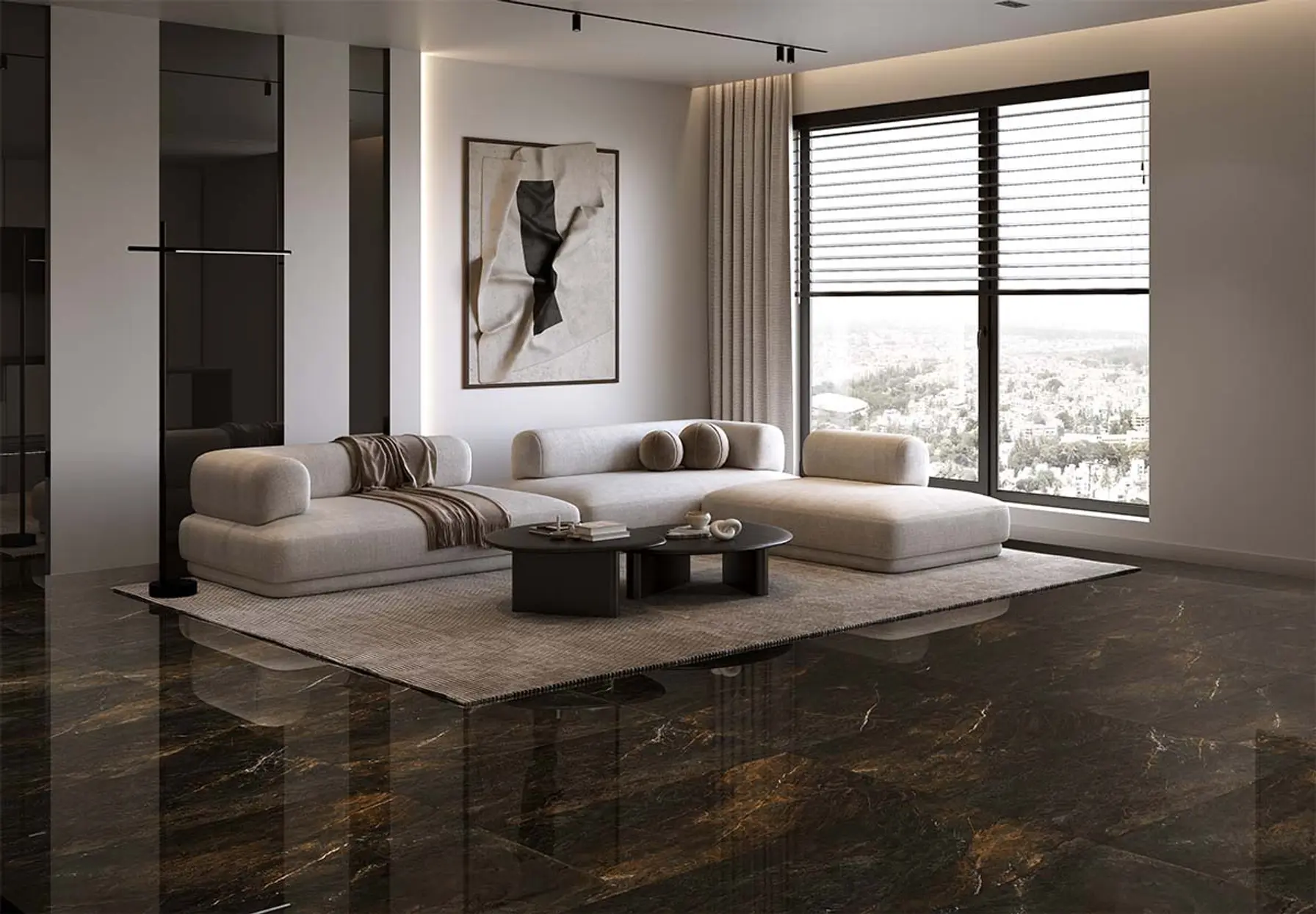 The Allure of Polished Porcelain Tiles: A Luxurious Upgrade for Your UAE Home