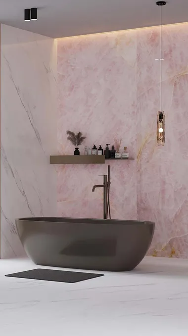 Pink Porcelain Tiles: A Guide to Playful Wall and Floors by Aximer UAE