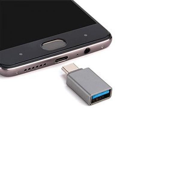 Tronsmart USB to Type C Adapter  Electronics & Technology Computer & Mobile Accessories Best Deals EMA1007_SpaceGrey2Thumb
