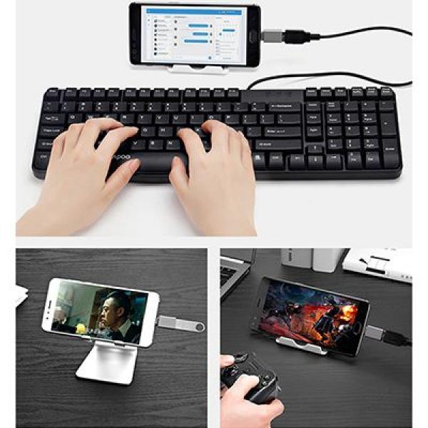 Tronsmart USB to Type C Adapter  Electronics & Technology Computer & Mobile Accessories Best Deals EMA1007_SpaceGrey3Thumb
