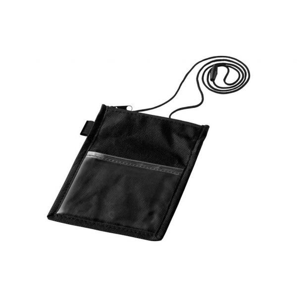 Non Wowen Identify Badge Holder  Lanyards & Pull Reels Best Deals Card Holders Special Clearance DLO6001BLK-1