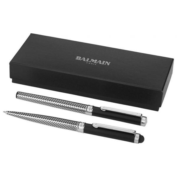 Empire Duo Metal Pen Gift Set Office Supplies Pen & Pencils Stationery Sets FPM6025SWB-1