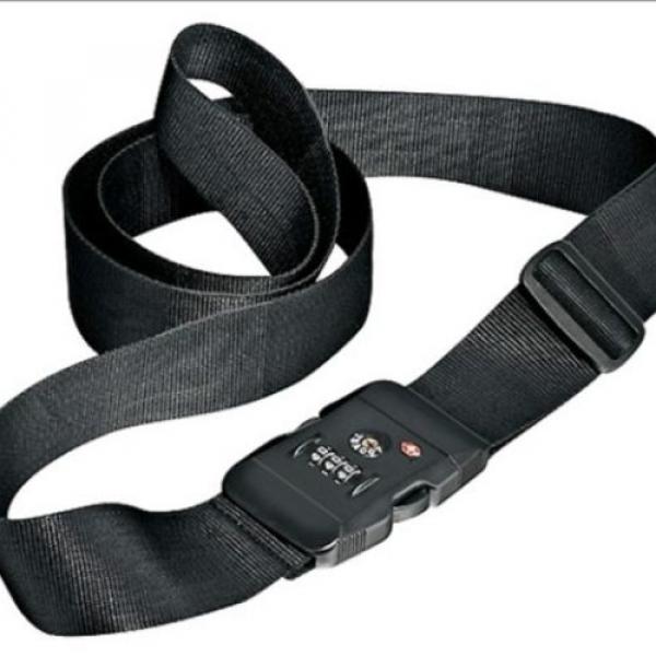 Luggage Strap with TSA Lock  Travel & Outdoor Accessories Luggage Related Products Best Deals Special Clearance OLR6002-BLK