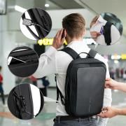 Bobby Bizz Anti-Theft Backpack & Briefcase with strap Computer Bag / Document Bag Haversack Travel Bag / Trolley Case Bags Crowdfunded Gifts THB1122HD_5