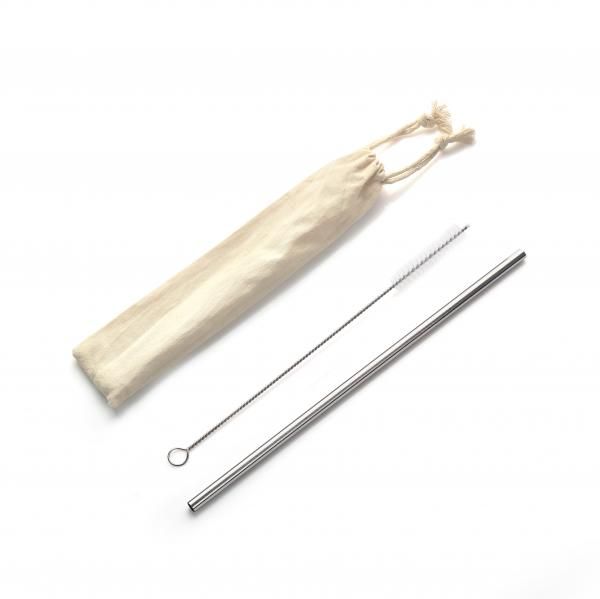 Straight Stainless Steel Straw 1pcs with brush Household Products Drinkwares Others Household NATIONAL DAY HKC1009HD_1