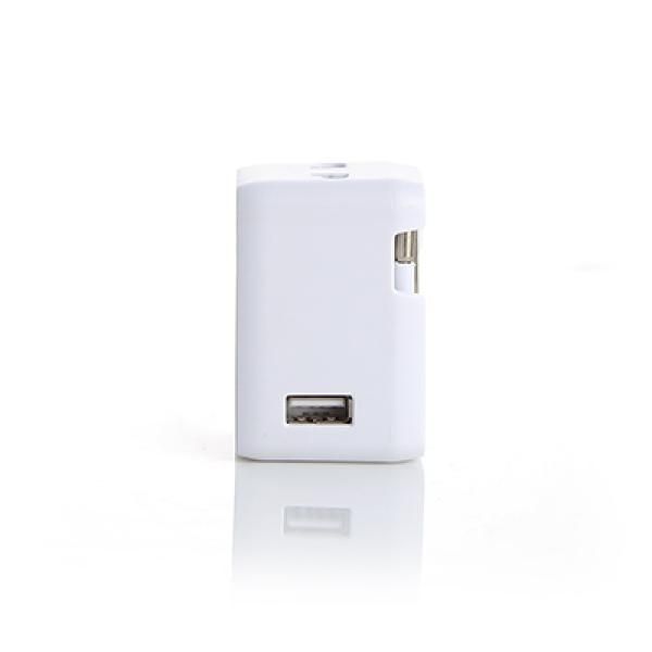 Kourtney Mini Travel Adapter with USB Electronics & Technology Gadget Best Deals EGT1015Thumb_Wht_5