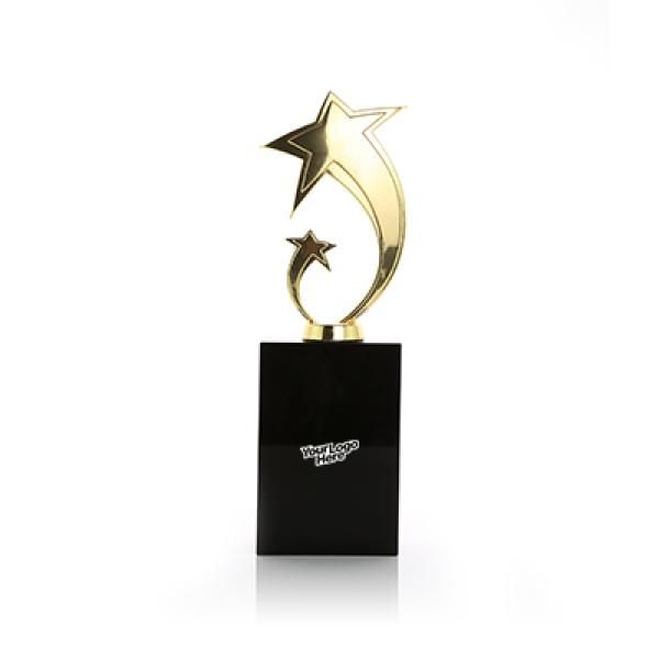 Starry Metal Crystal Awards Awards & Recognition CRYSTAL Metal AWC1108Thumb_Logo