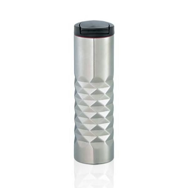 Elleven Traverse Stainless Vacuum Tumbler 16oz  Household Products Drinkwares Best Deals Special Clearance HDT6012SLV_thump