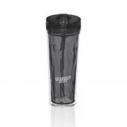 Hot & Cold Flip & Sip Geometric Tumbler 18oz  Household Products Drinkwares Special Clearance HDT6010logo_thumb