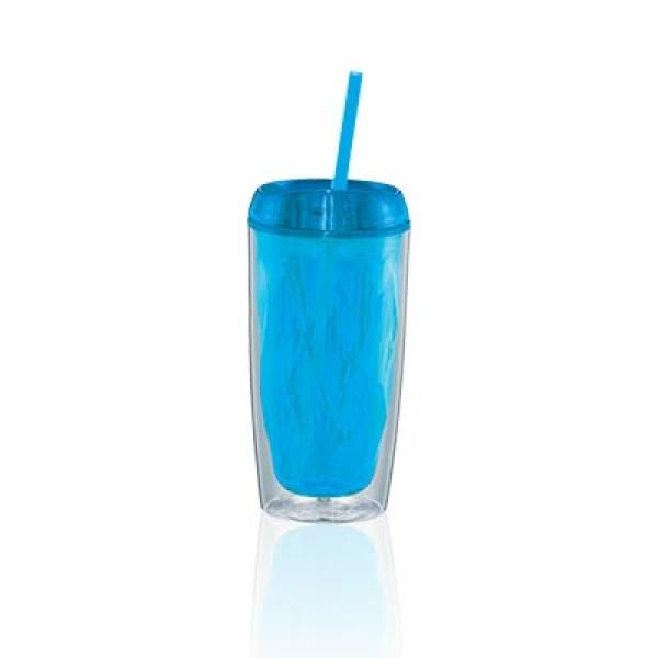 Geometric Tumbler 16oz Household Products Drinkwares Best Deals HDT6009BLU_thumb