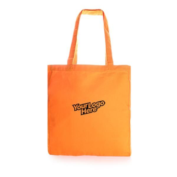 Trisit Canvas Tote Bag Tote Bag / Non-Woven Bag Bags Promotion Eco Friendly TNW1018-ORG_2[1]