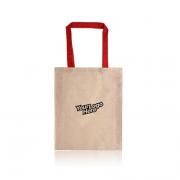 Two Tone Juco Tote Bag Tote Bag / Non-Woven Bag Bags Best Deals Eco Friendly TNW1027_WithLogoRedThumb[1]