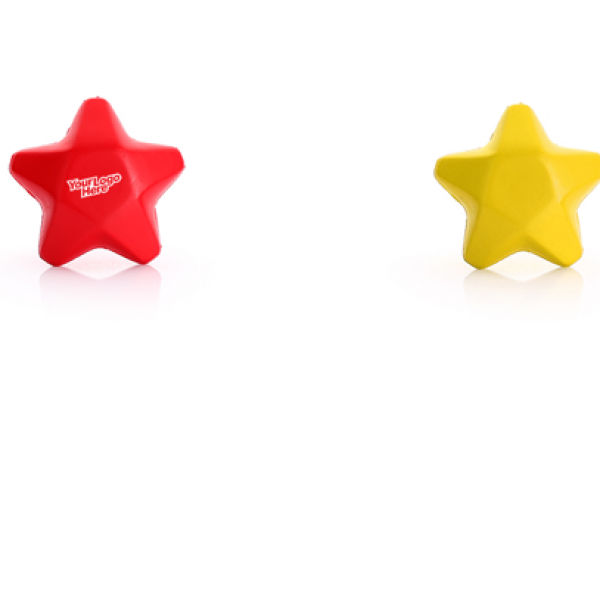 Starry Stressball Yellow Recreation Stress Reliever RSF1009
