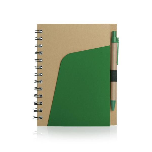 Eco-Friendly Notebook  Pen and Pocket HARI RAYA Earth Day ZNO1028-BGRHD[1]