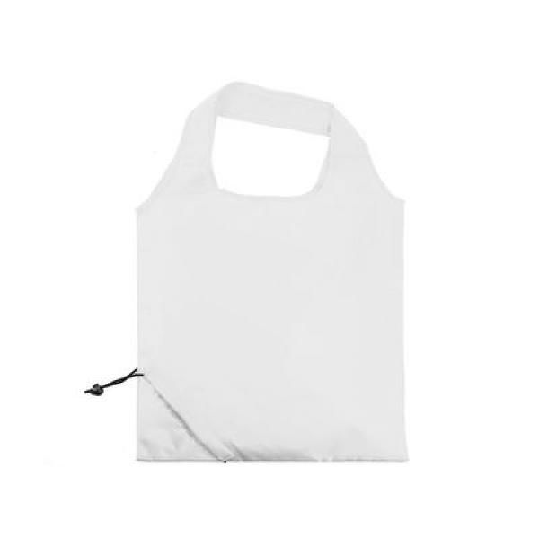 The Bungalow Foldaway Shopper Tote Tote Bag / Non-Woven Bag Bags TNW6009WhiteThumb