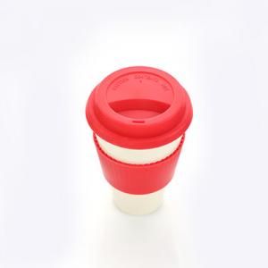 Bamboo Fibre Mug with Lid & Sleeve Household Products Drinkwares AA1