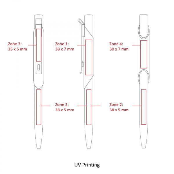 BND67 Metal Pen Office Supplies Pen & Pencils FPM1050-BLK-6