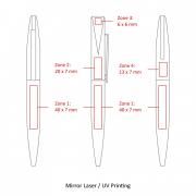 BND66 Metal Ball Pen Office Supplies Pen & Pencils FPM1049-BLK-5