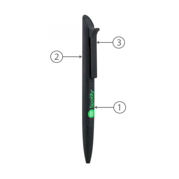 BND87 Metal Pen Office Supplies Pen & Pencils FPM1054-BLK-1