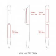 BND87 Metal Pen Office Supplies Pen & Pencils FPM1054-BLK-5