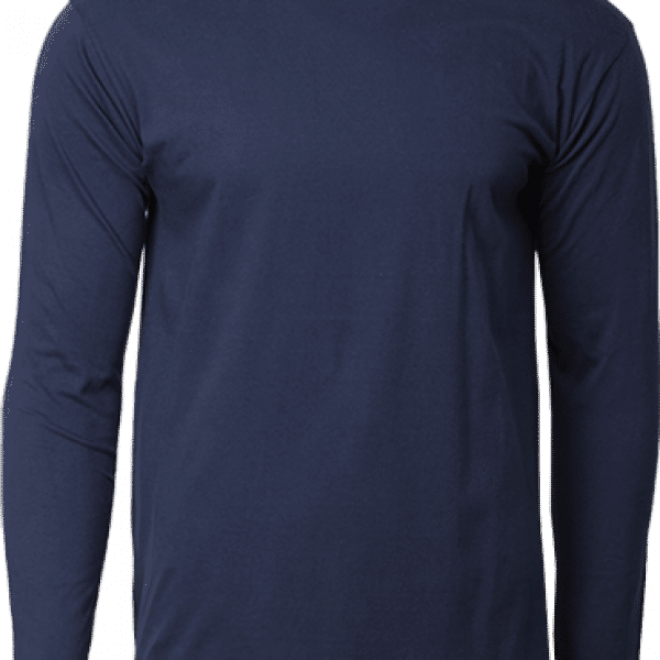 76400 Gildan Cotton Long leeve Tee Apparel Navy