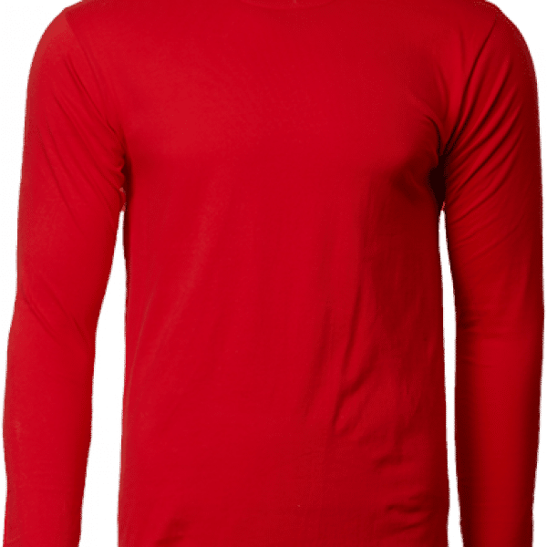 76400 Gildan Cotton Long leeve Tee Apparel Red