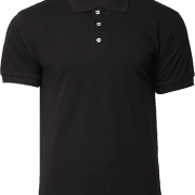 NHB2400 North Harbour Cotton Polo Tee Apparel Black