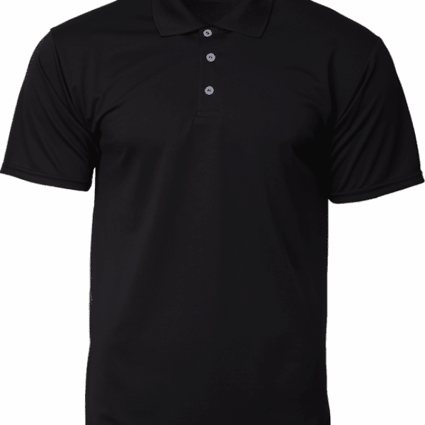 CRP7200 Crossrunner Polo Tee Apparel NATIONAL DAY Black