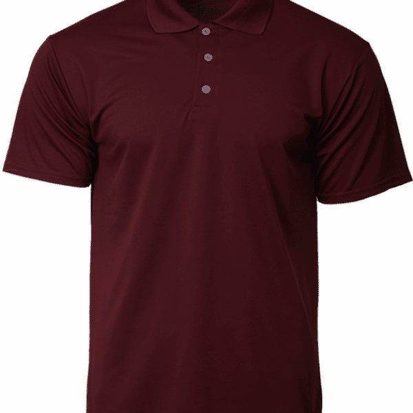 CRP7200 Crossrunner Polo Tee Apparel NATIONAL DAY Maroon