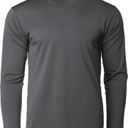 CRR36400 Crossrunner Long Sleeve Tee Apparel Charcoal