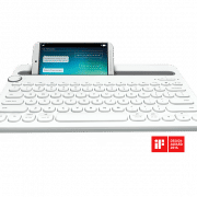 K480 BLUETOOTH MULTI-DEVICE KEYBOARD Electronics & Technology Computer & Mobile Accessories EMK1005WHTBLT